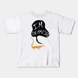 Depressed monster Kids T-Shirt